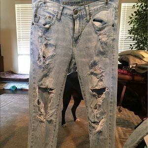 AEO flex denim